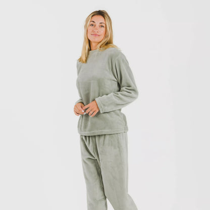 pijama de veludo