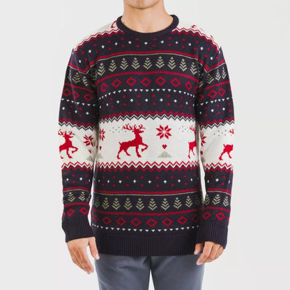 Suéter masculino Kiriko azul marinho