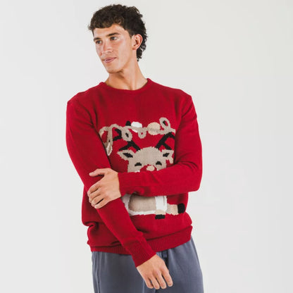 Camisa vermelha masculina Rodolfo