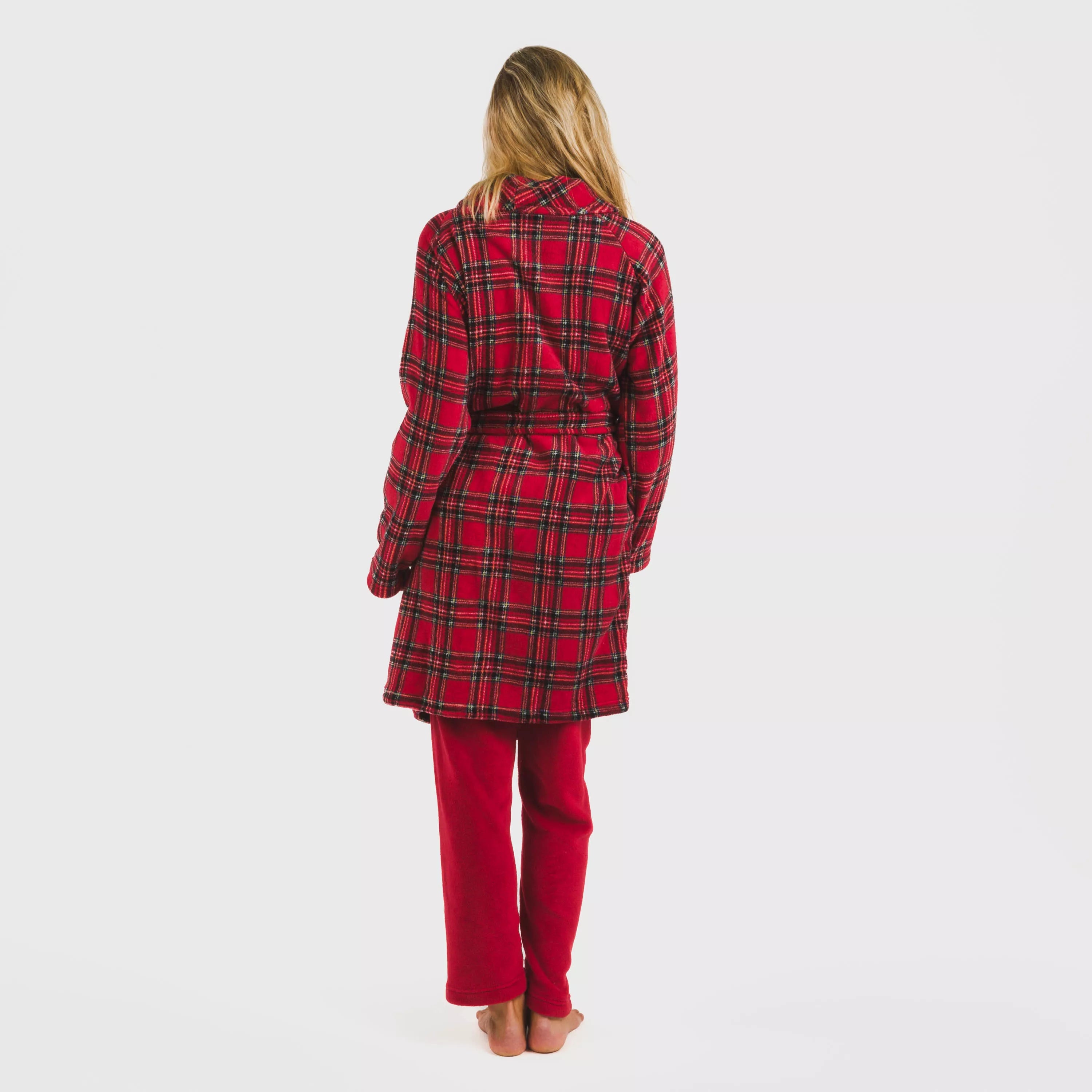 Coral Nicolas manto vermelho