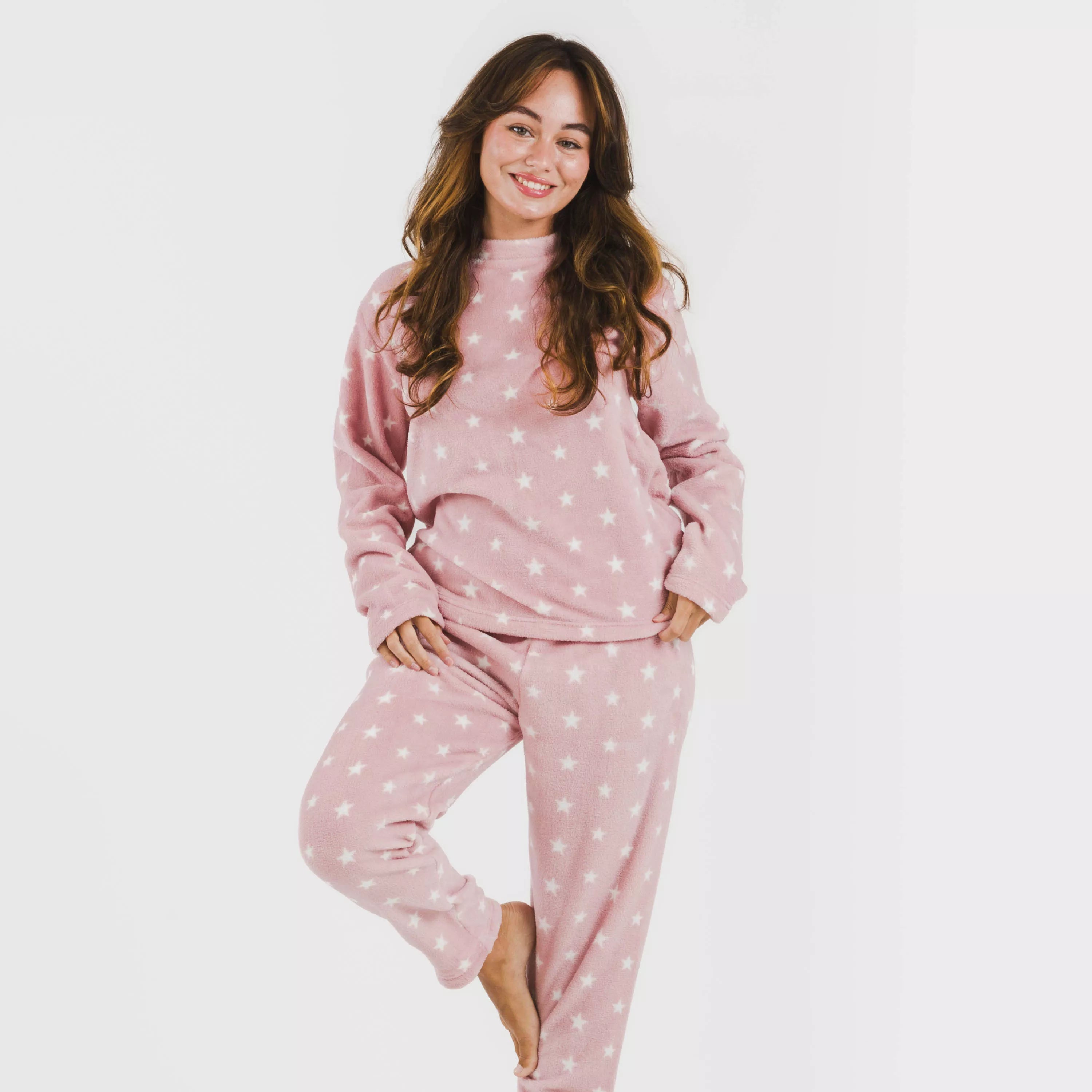Pijama coral rosa Vitality