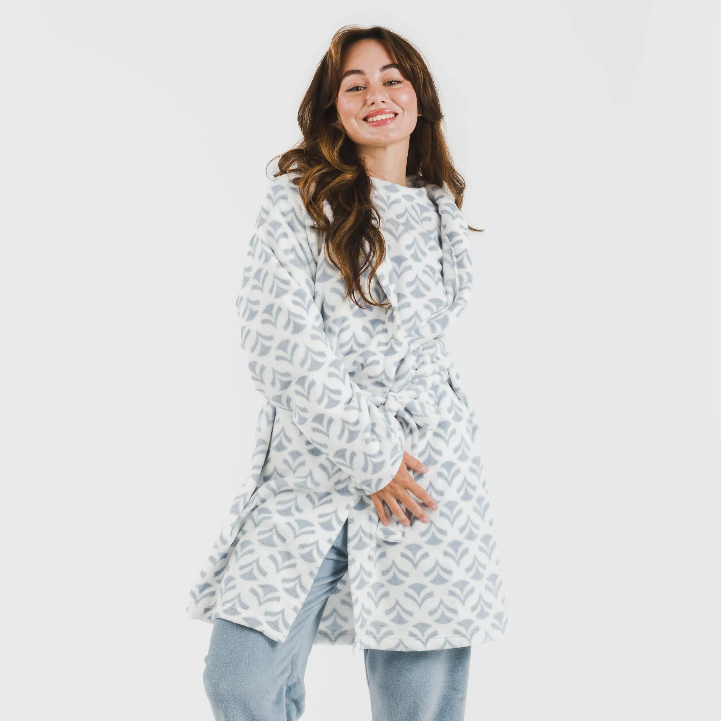 manto coral índigo Etea