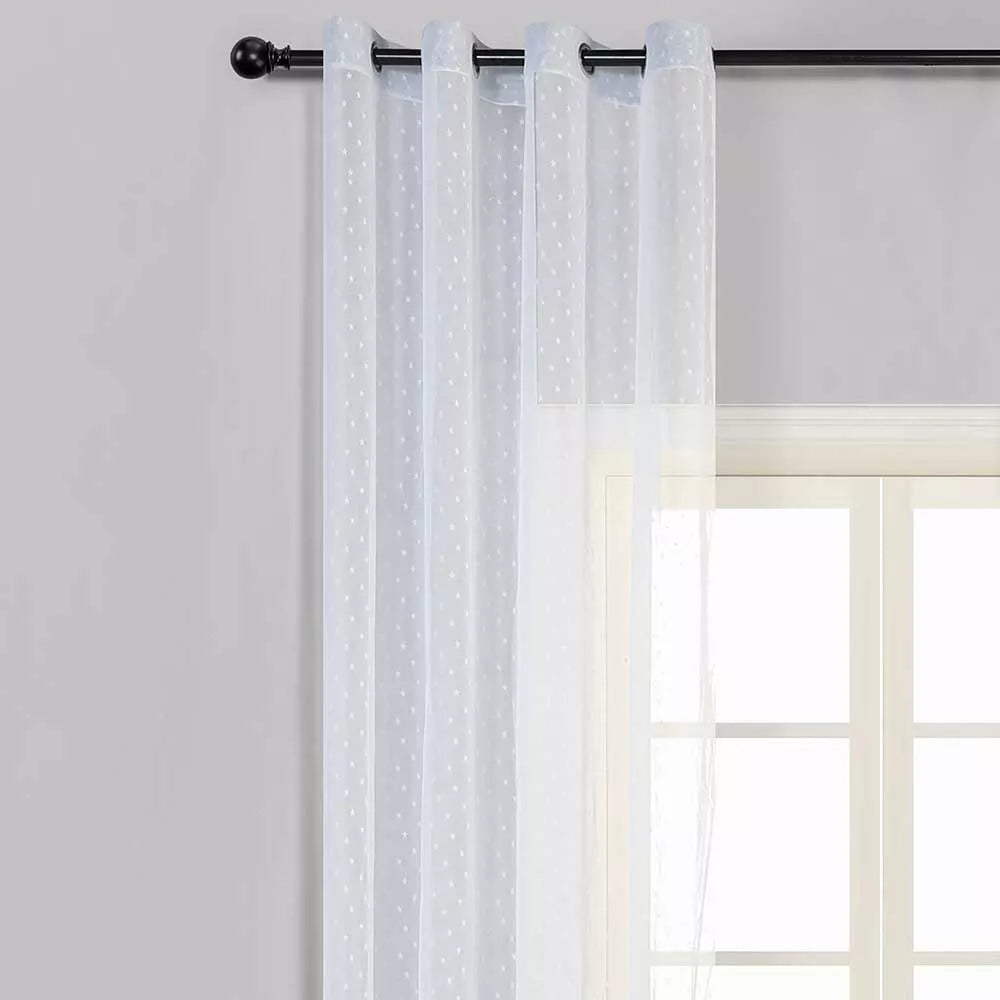 Tenda azul-clara em formato de estrela