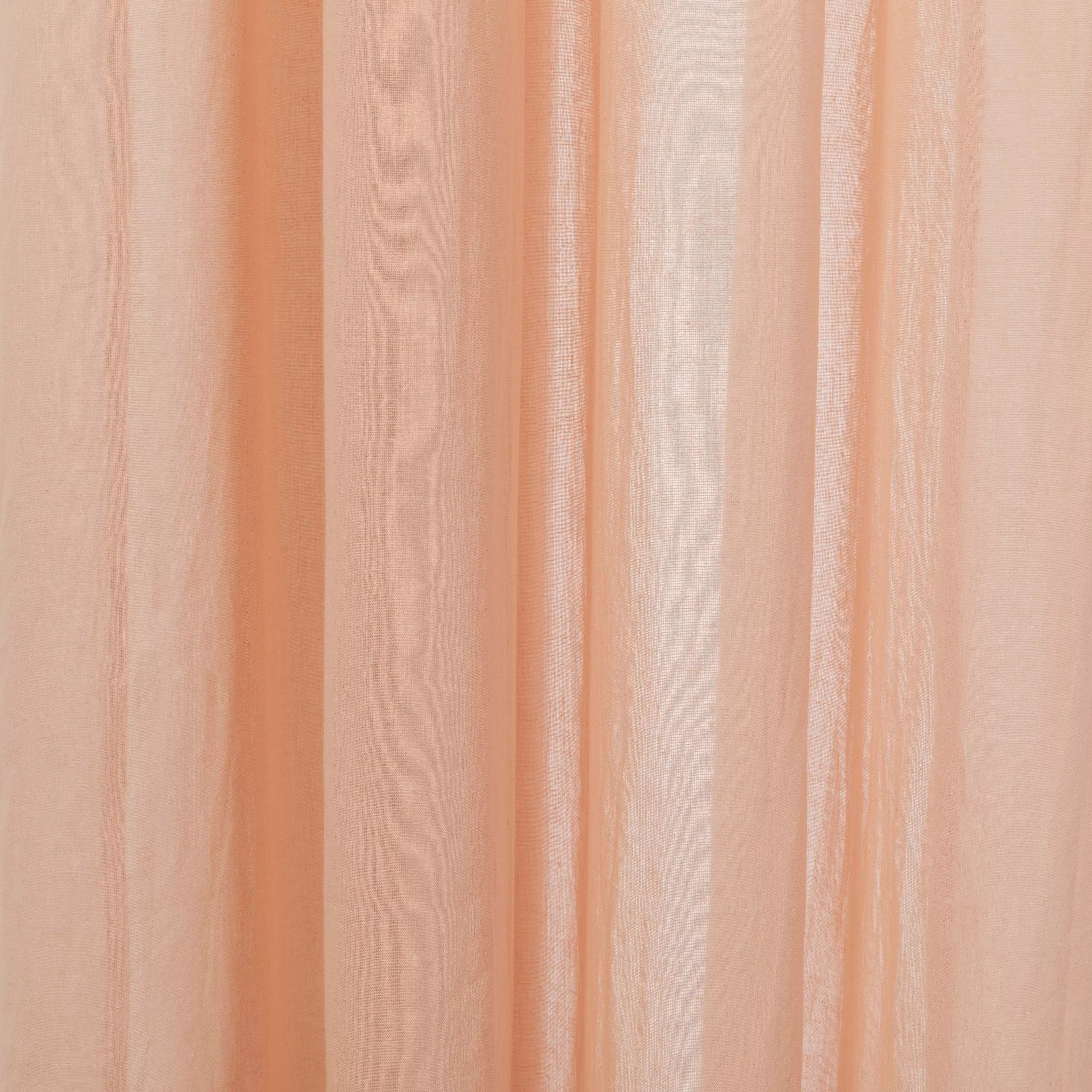 cortina de voile de algodão