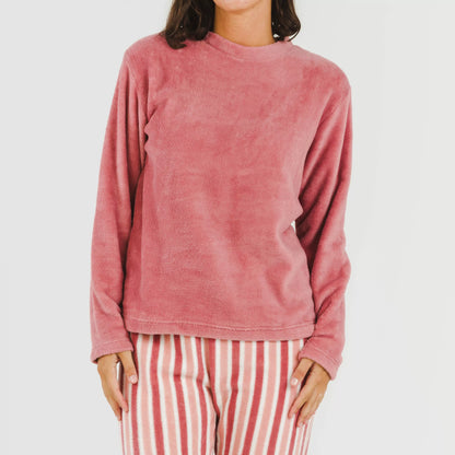 Raya Brooke pijama rosa coral