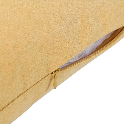 Almofada retangular 30x50 em camurça lisa - capa + enchimento