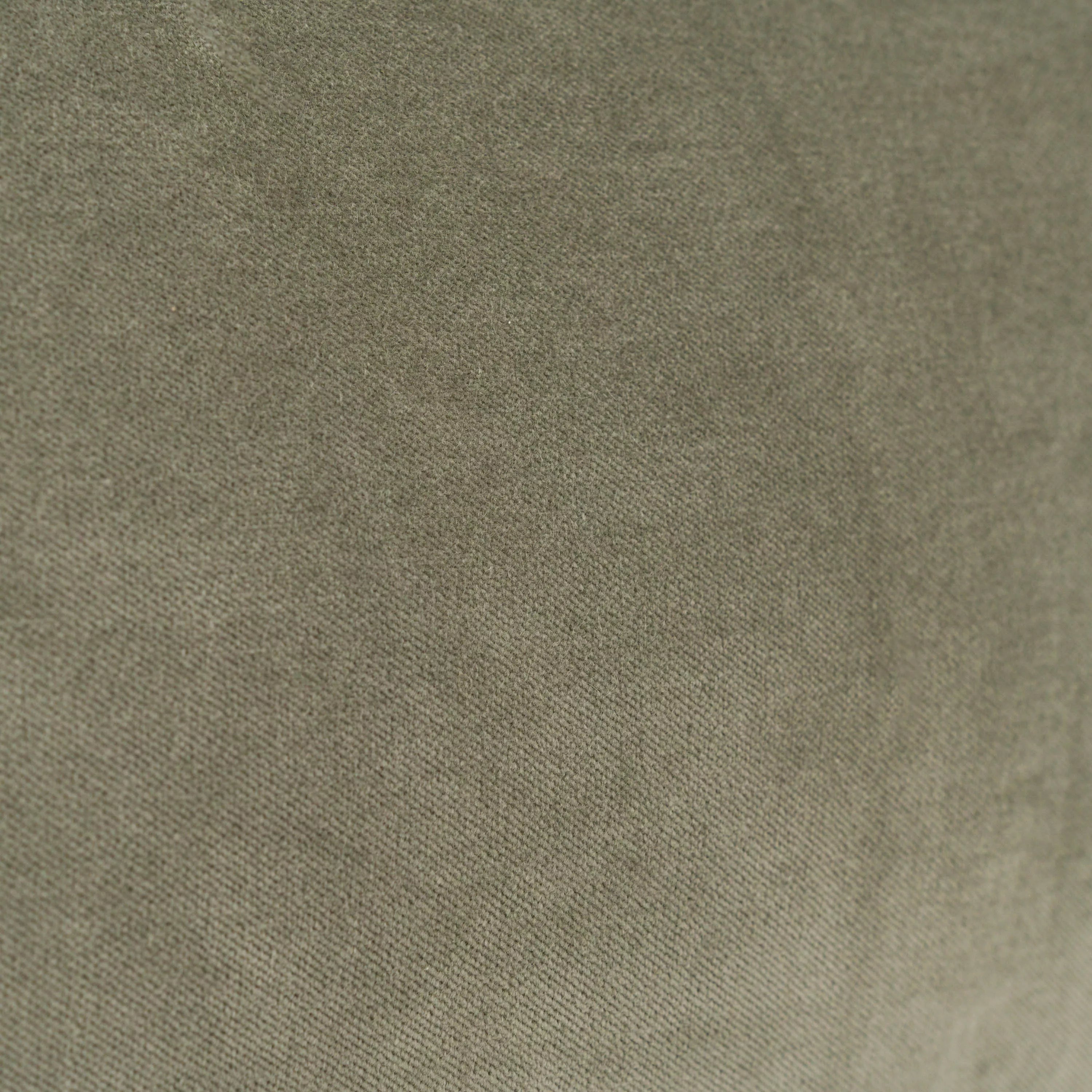 Almofada quadrante em veludo de algodão verde menta - forro + enchimento