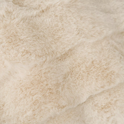 Almofada quadrante com efeito de cabelo ondulado e suave, 50x50 cm - capa + enchimento