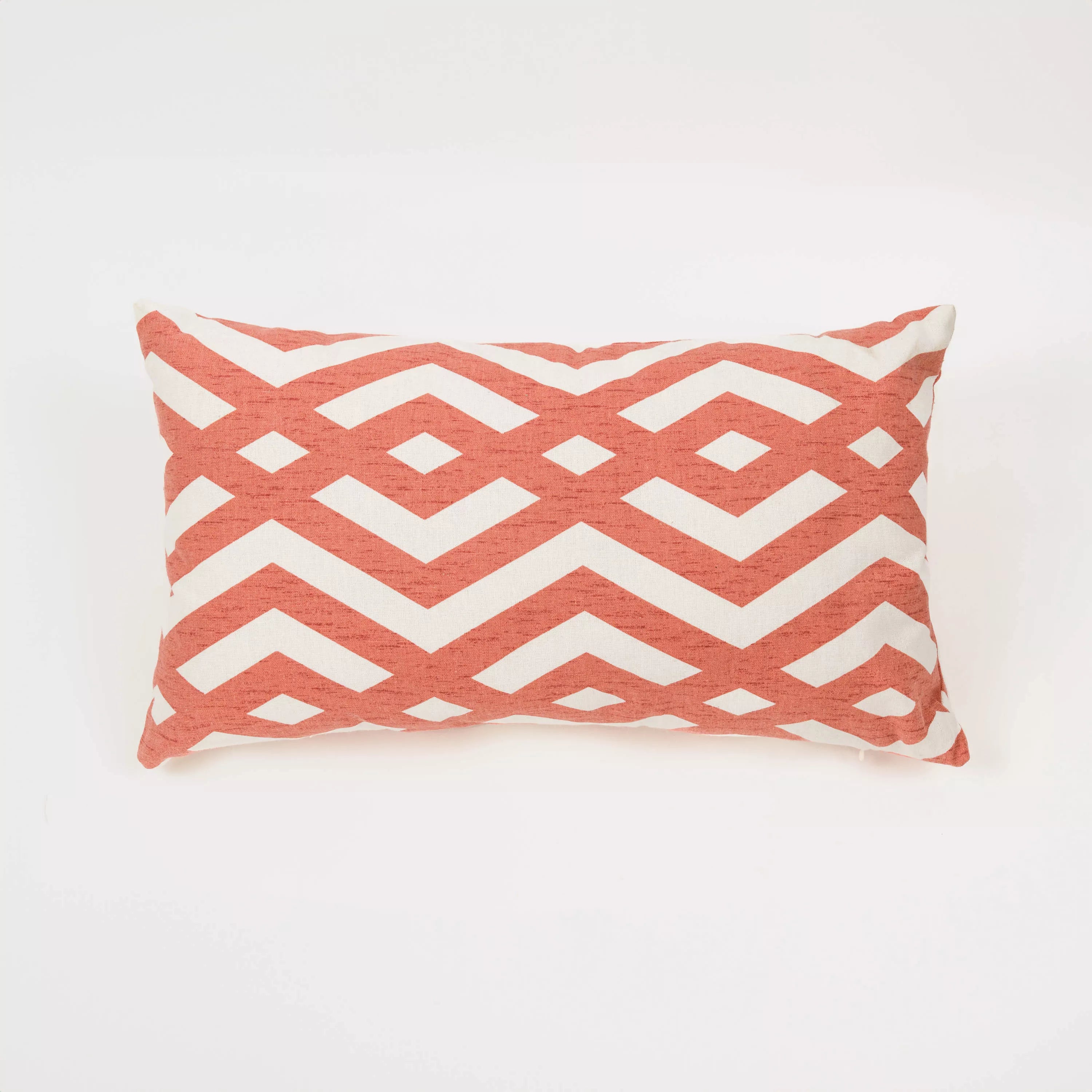 Almofada quadrada Nela, lisa, resistente a manchas, 50x50 cm - capa + enchimento