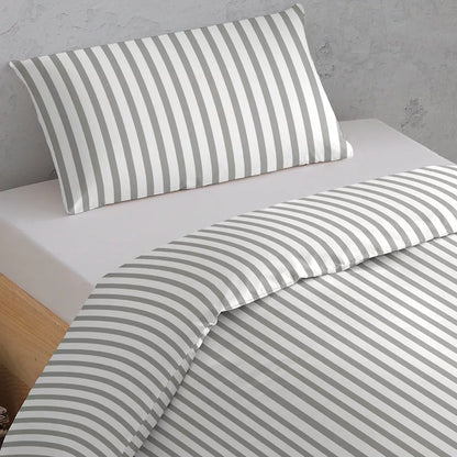 Capa de edredom Raya Aviles em percal verde militar