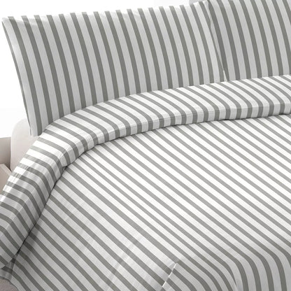 Capa de edredom Raya Aviles em percal verde militar