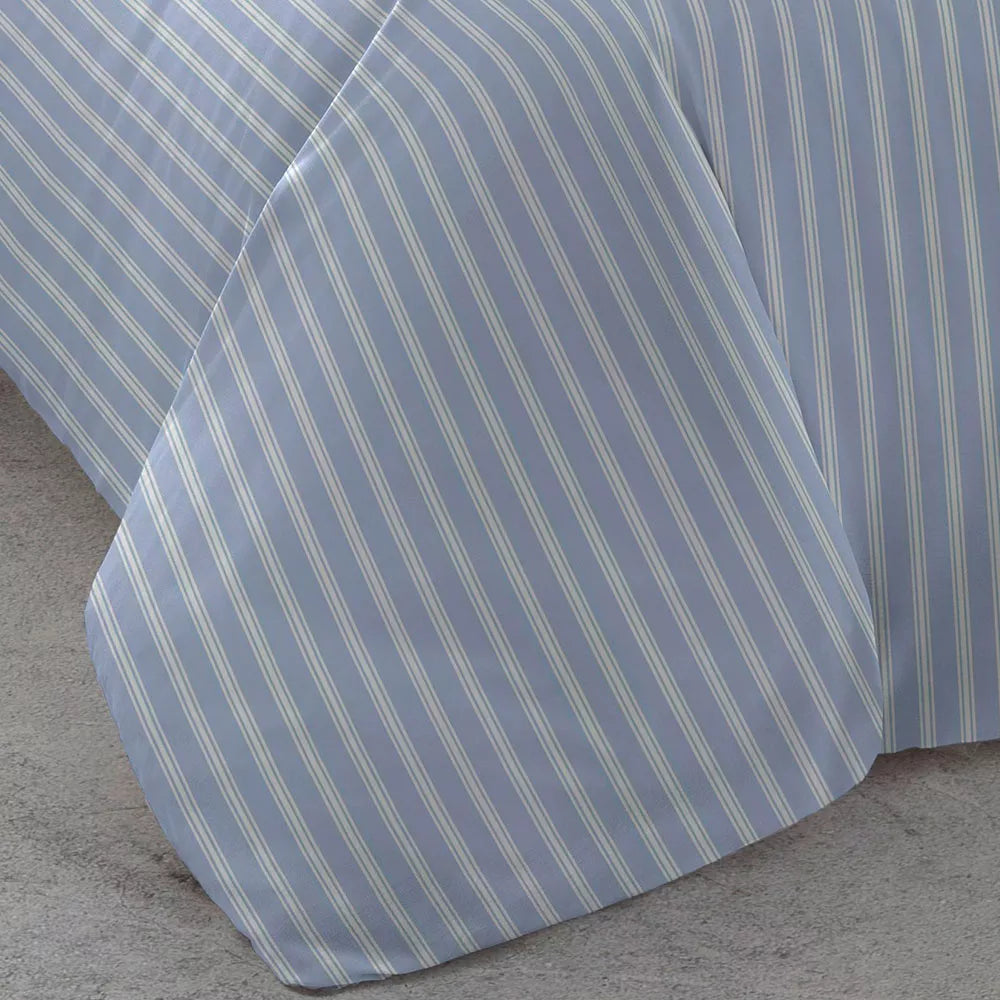 Capa de edredão Raya Marsella Indigo Percal