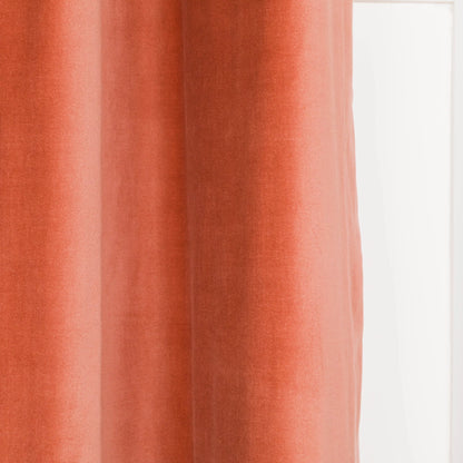 cortina de veludo de algodão