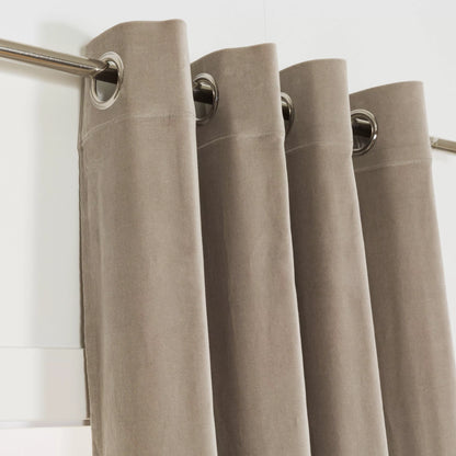 cortina de veludo de algodão