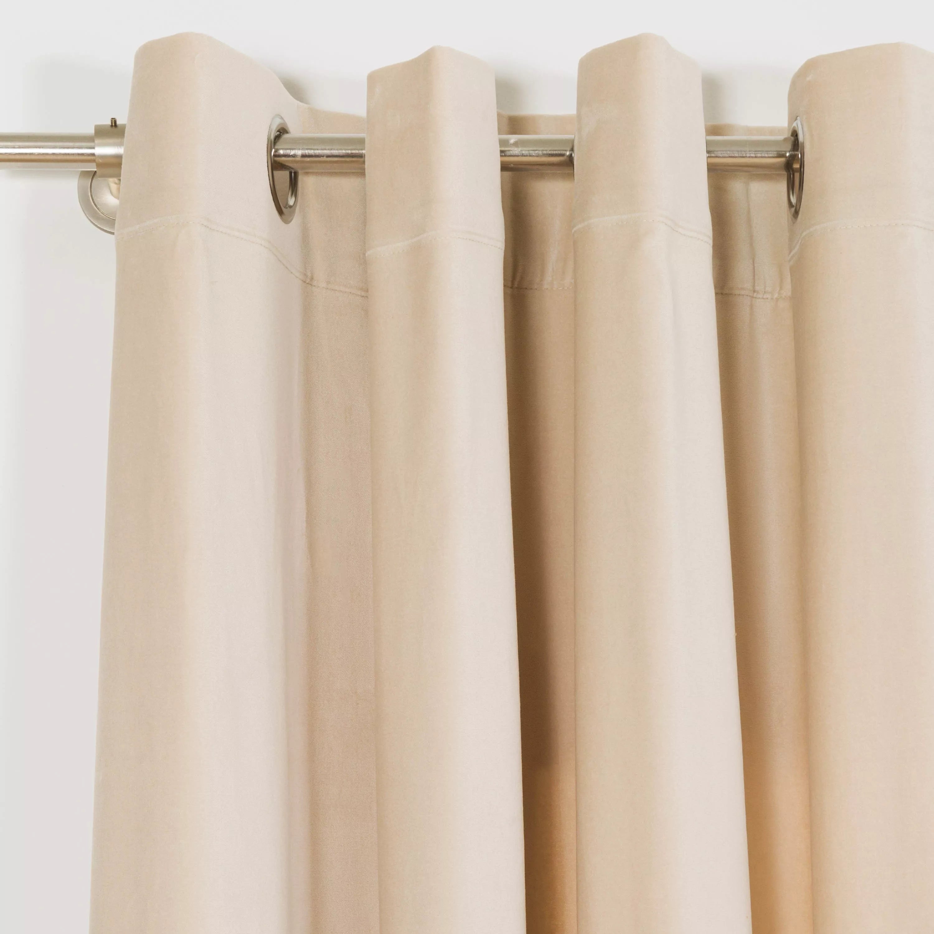 cortina de veludo de algodão