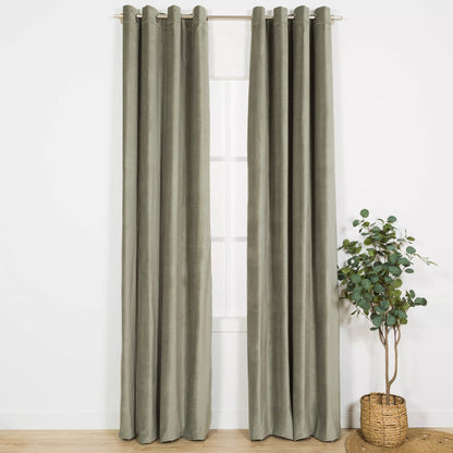 cortina de veludo de algodão