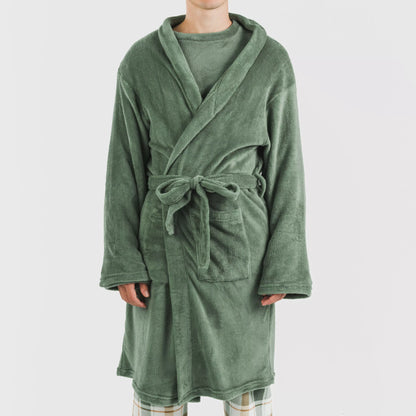 Roupão masculino coral