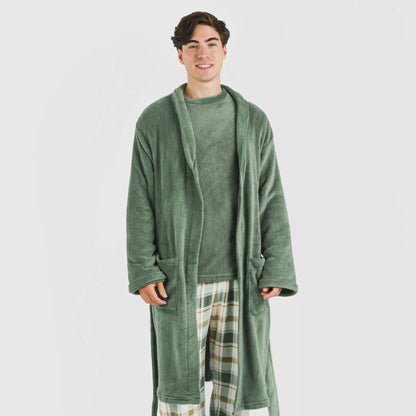 Roupão masculino coral