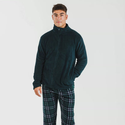 Moletom masculino liso coral