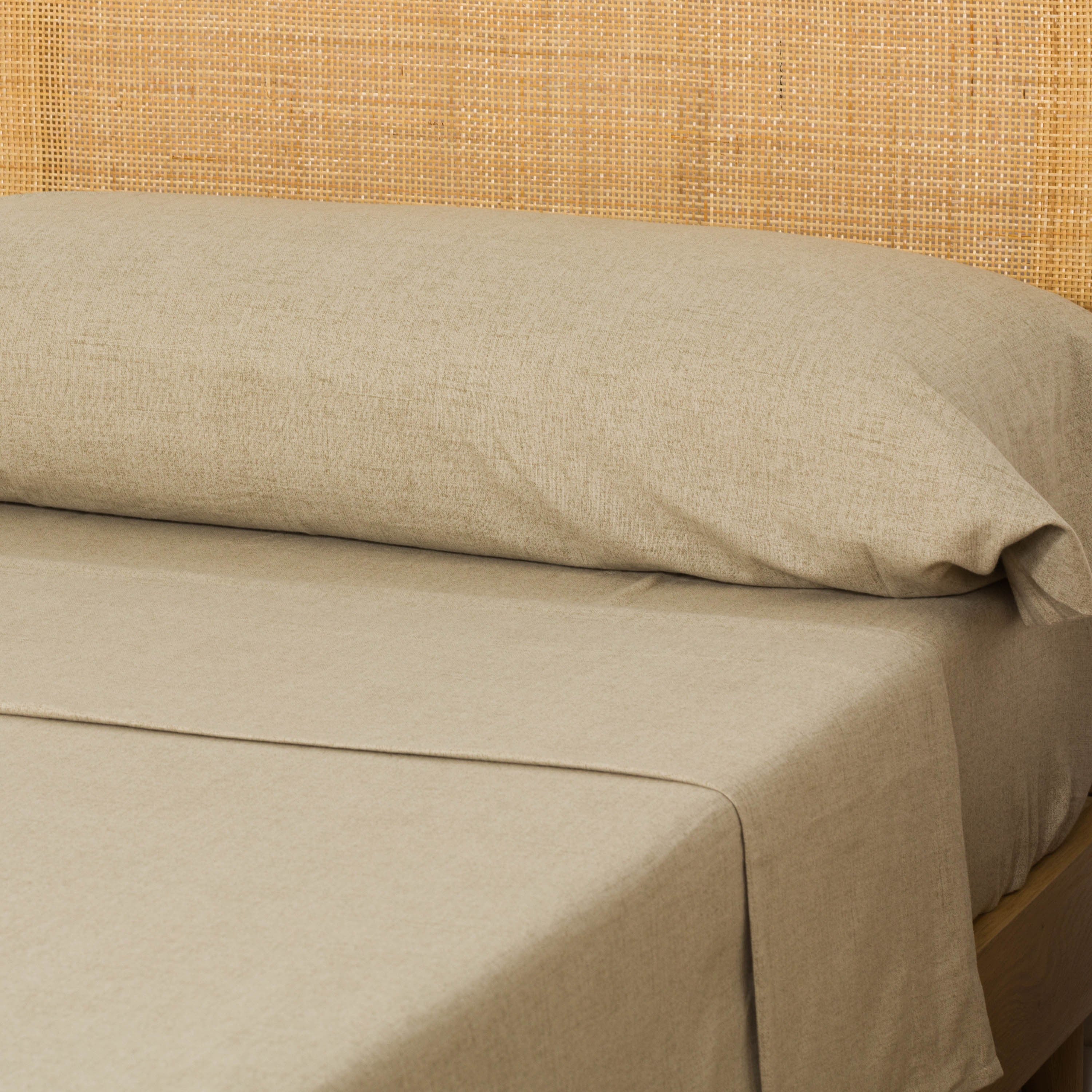 conjunto de lençóis de flanela lisa