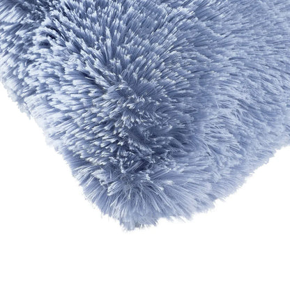 Cojín de pelo Chin liso 45x45 - funda + relleno