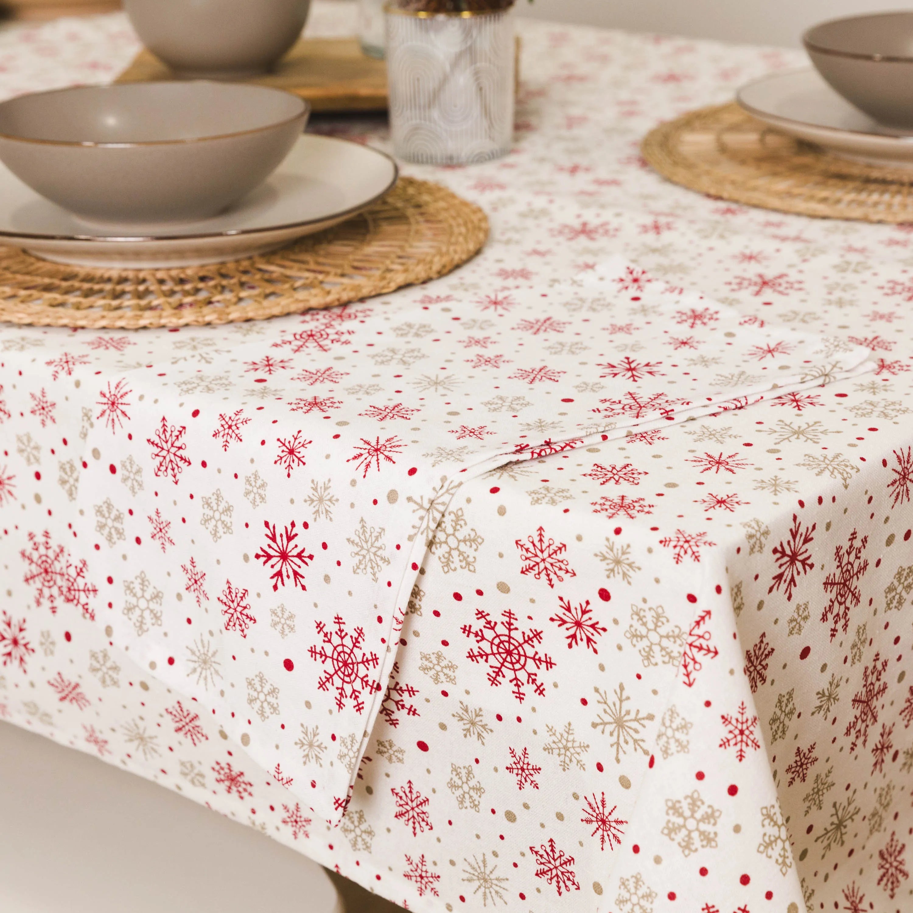 Conjunto de 4 guardanapos de inverno