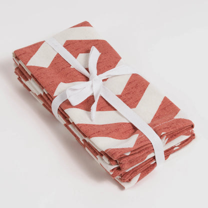 Conjunto de 4 guardanapos Nela