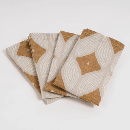 Conjunto de 4 guardanapos Cabot