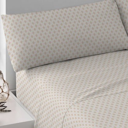 Jogo de lençóis algodão Brunette malva