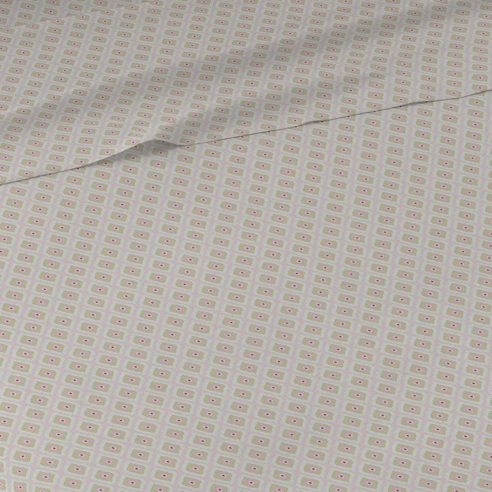 Jogo de lençóis algodão Brunette malva