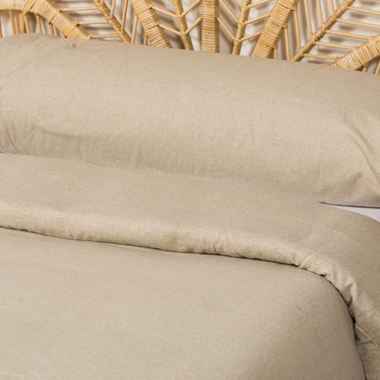 Capa de edredão flanela lisas