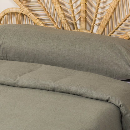 Capa de edredão flanela lisas