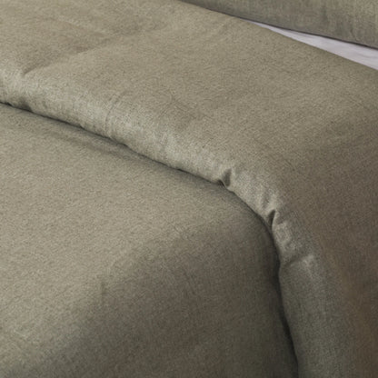 Capa de edredão flanela lisas