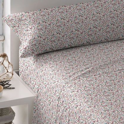 Jogo de lençóis algodão Alda rosa