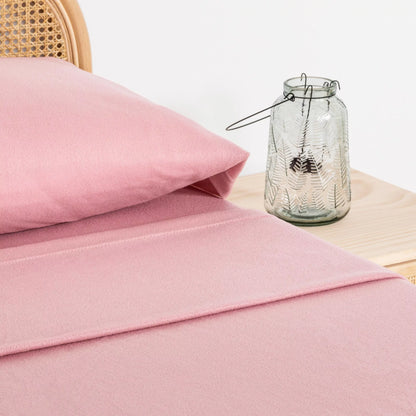 Jogo de lençóis térmicos lisos