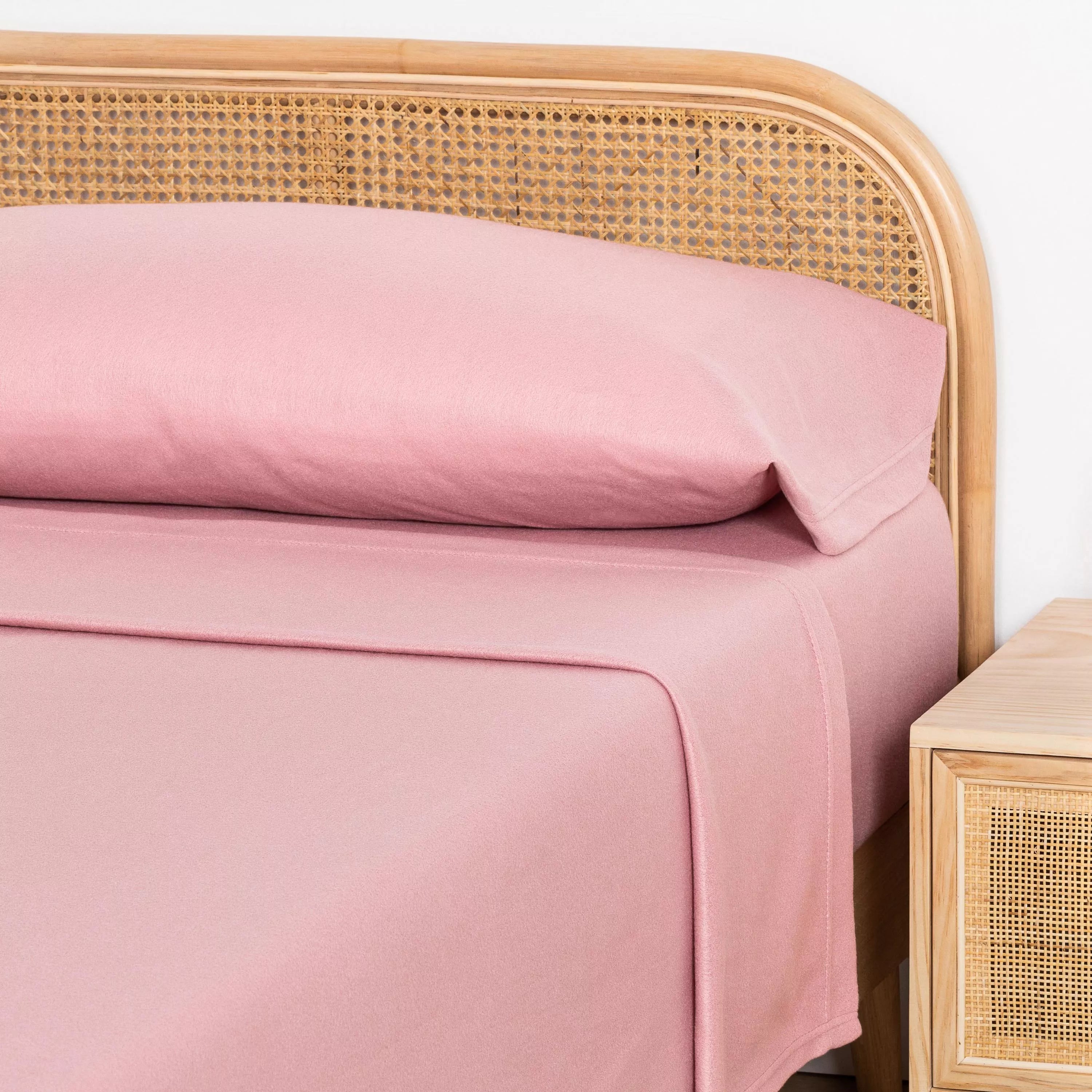 Jogo de lençóis térmicos lisos