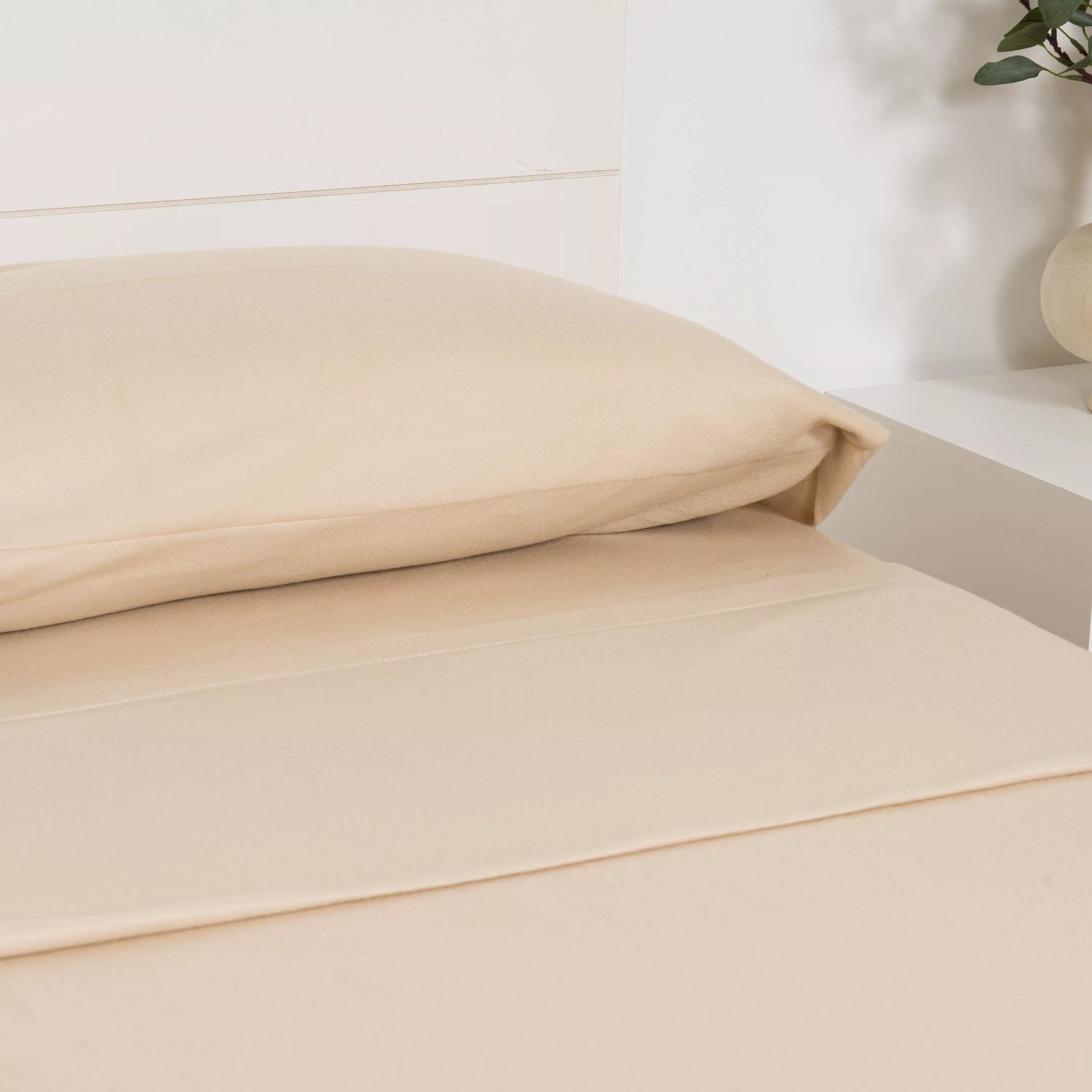 Jogo de lençóis térmicos lisos