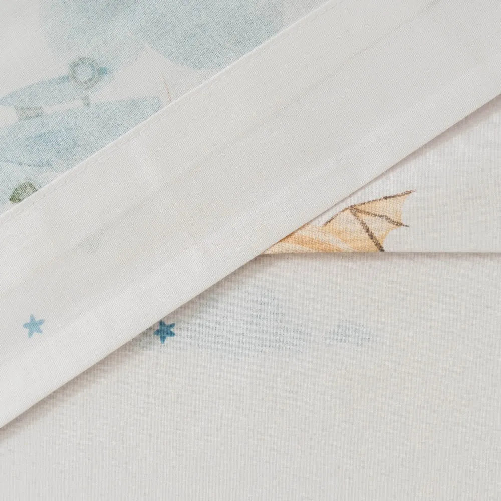 Conjunto de lençóis de algodão Mushie