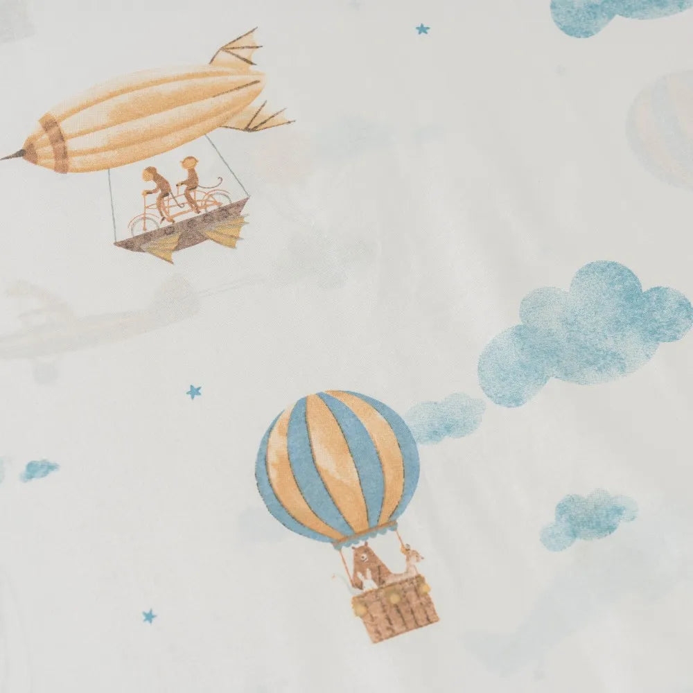 Conjunto de lençóis de algodão Mushie