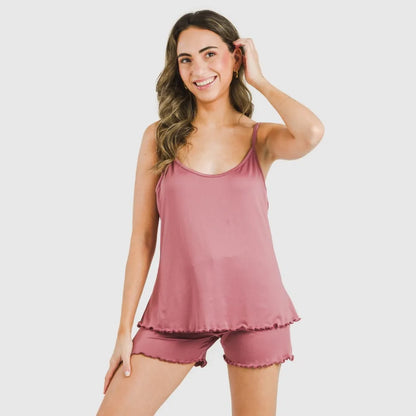 PIJAMA TIRANTES MUJER SOFT LISO
