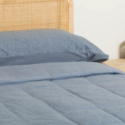 Capa de edredão flanela lisas