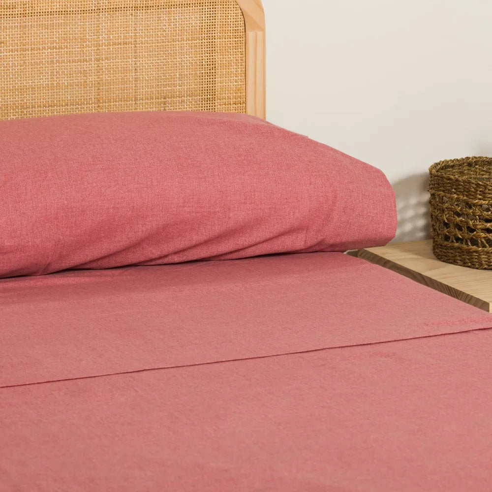 Jogo de lençóis Flanela lisos