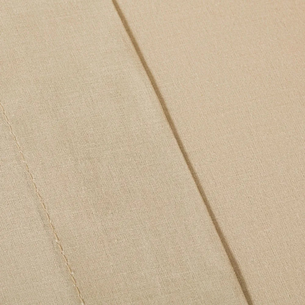 Jogo de lençóis algodão percal lisos