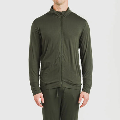 Moletom liso de viscose para homem