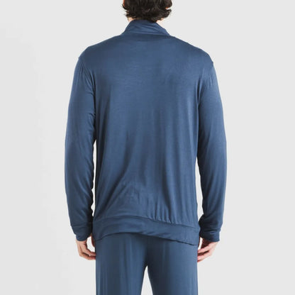 Moletom liso de viscose para homem