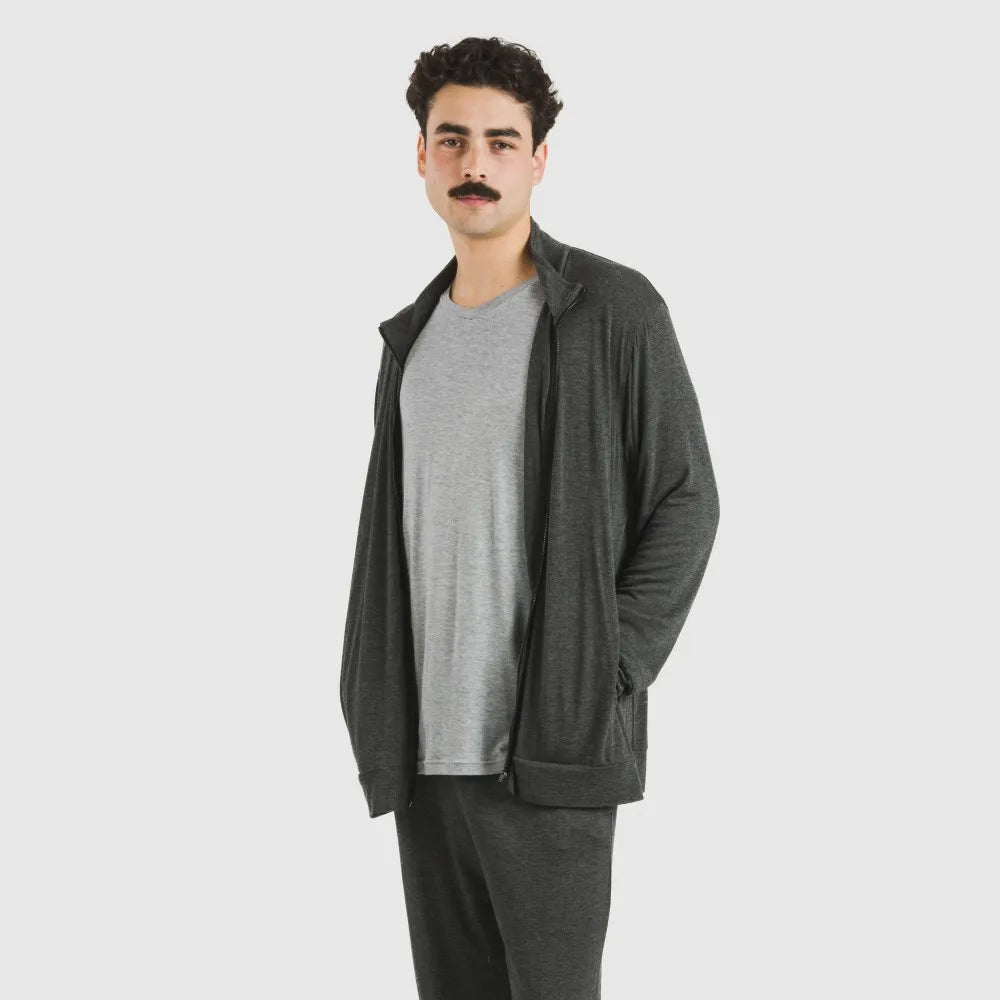 Moletom liso de viscose para homem