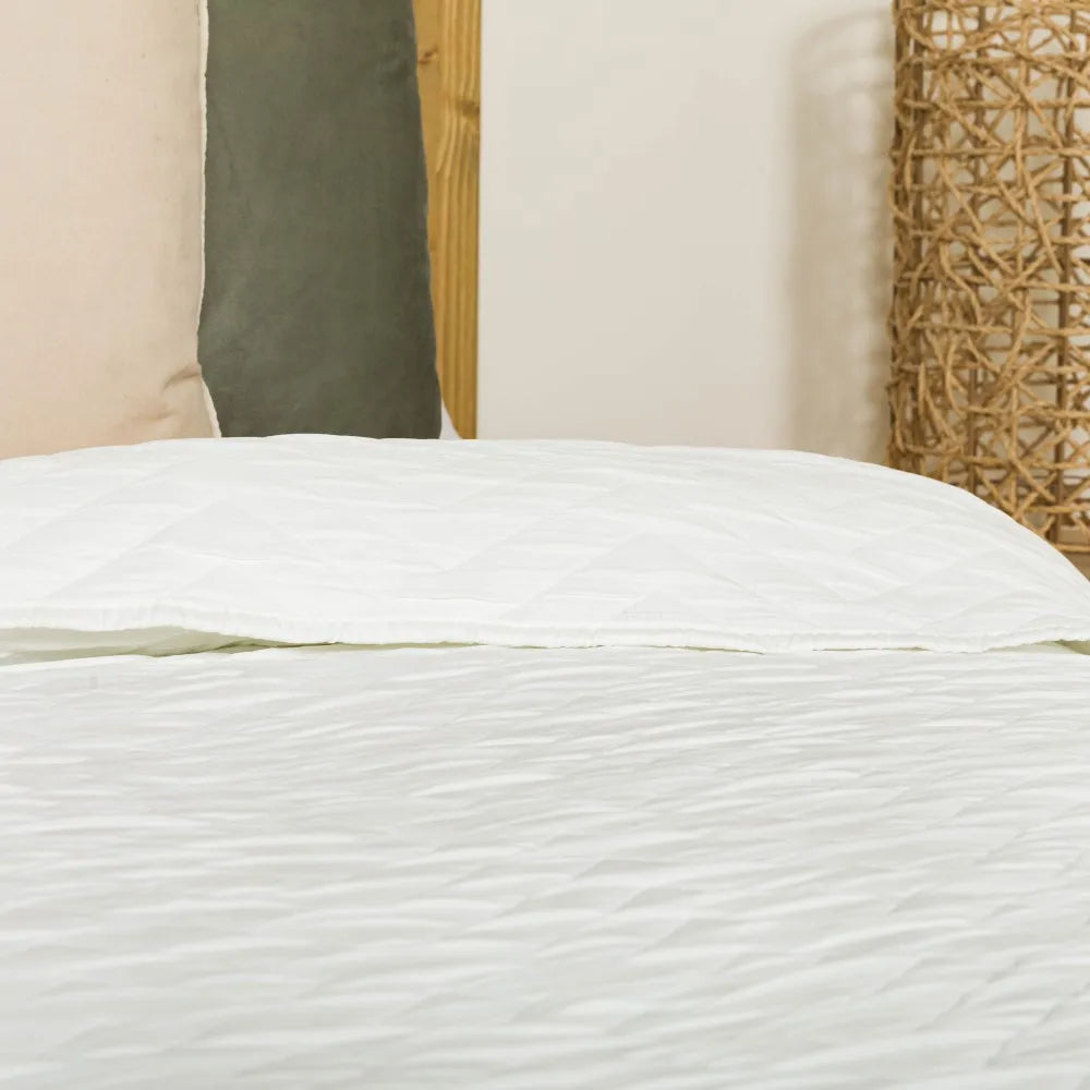 Colcha doble tela jacquard Nela