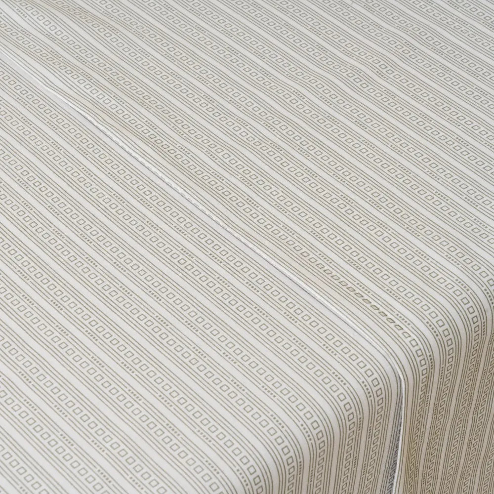 Jogo de lençóis de algodão Sarananda na cor verde sálvia