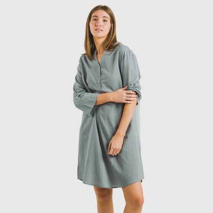 Camisola lisa de algodão