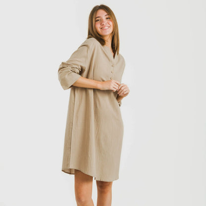 Camisola lisa de algodão